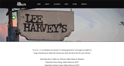 Desktop Screenshot of leeharveys.com